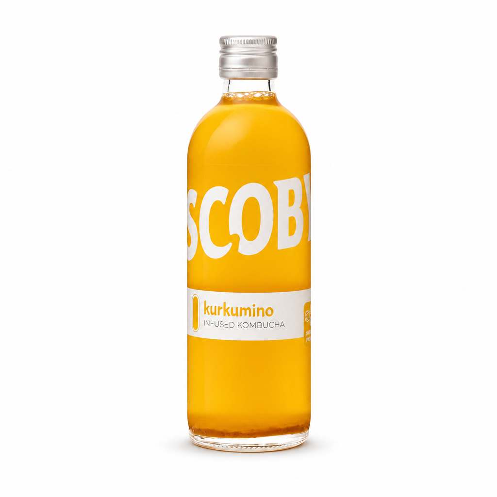 kurkuma zázvor kombucha scoby