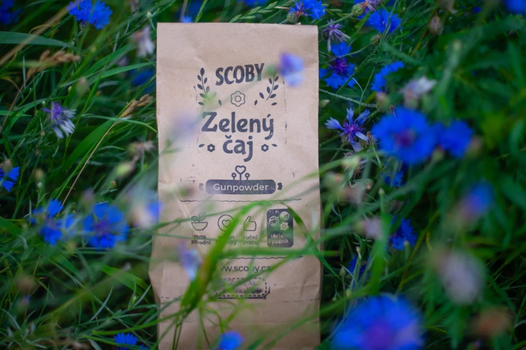 Zelený čaj Gunpowder v přírodě